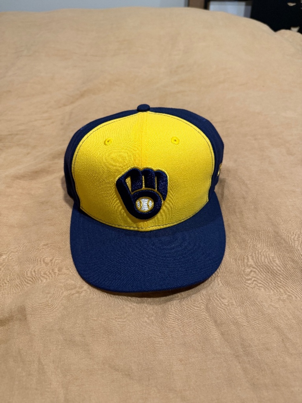 New Era Milwaukee Brewers On-Field 50Fifty 'Away' Cap, Size 7 1/8